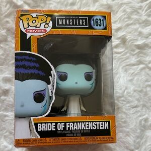 Funko Pop Bride of Frankenstein with Blue and Black Accents